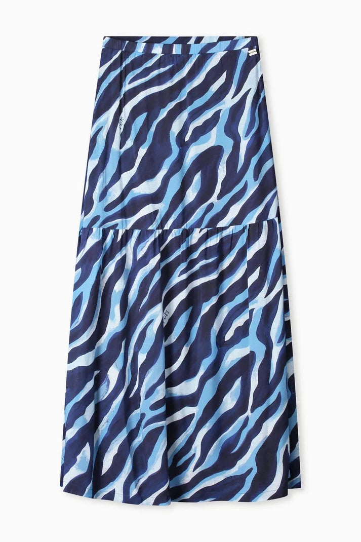 Skirt Animal Blue