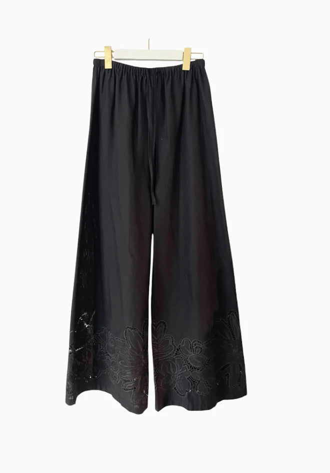 Flora Pant Black