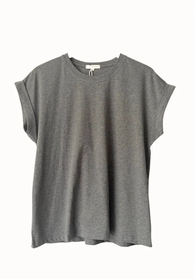 Rhodes Tee Charcoal