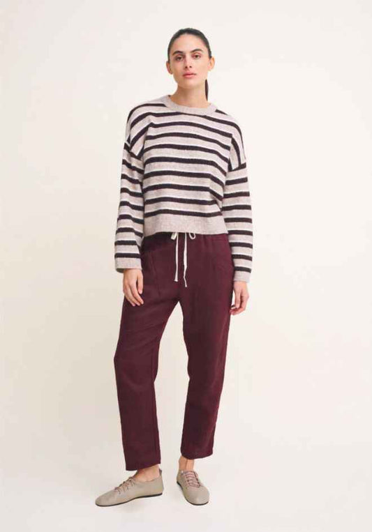 Luxe Pants Burgundy