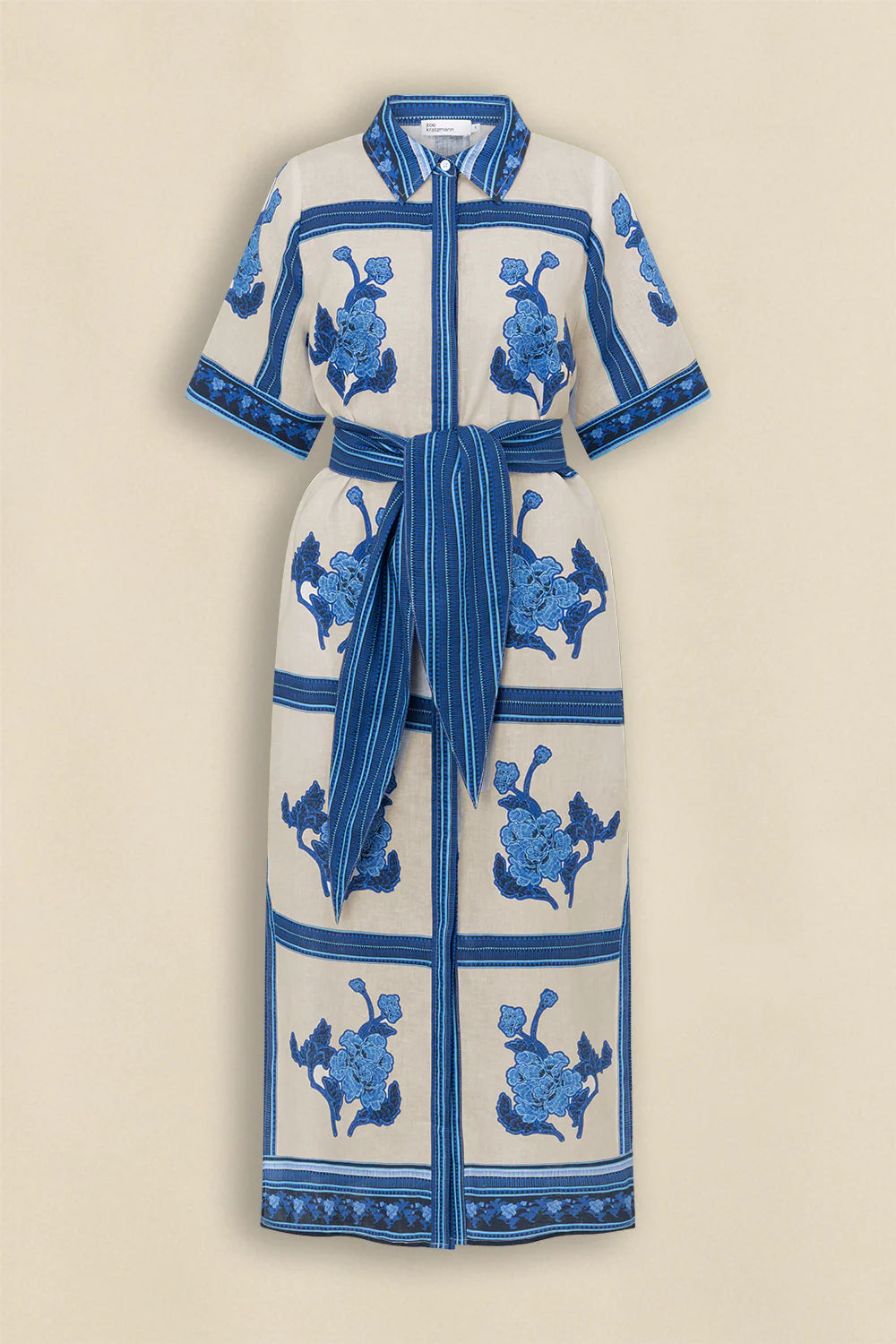 Roam Dress Azure Collage