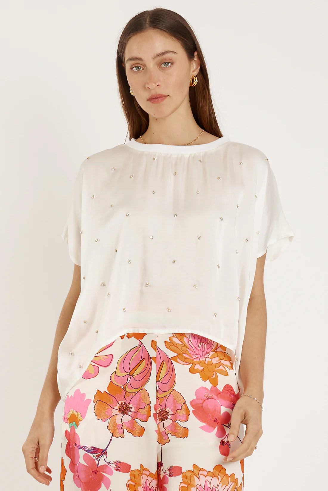 Bienvenue T Shirt Cream