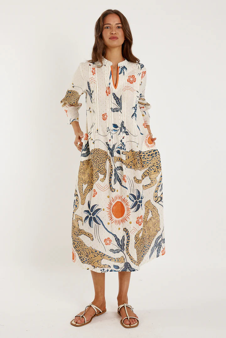 Celine Kaftan Print