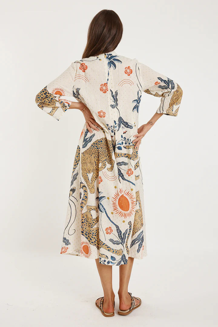 Celine Kaftan Print