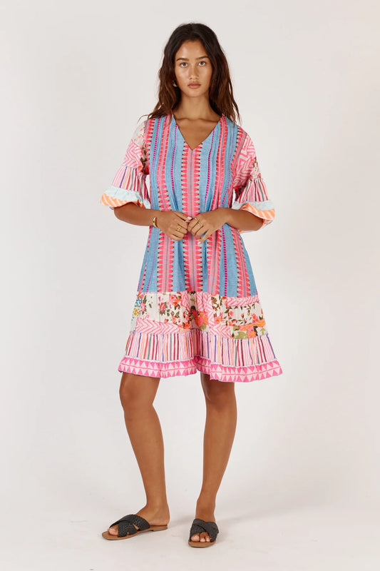 Corfu Dress Multi