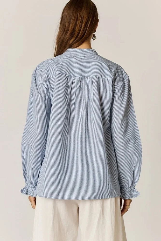 Cornelli Shirt Blue Stripe