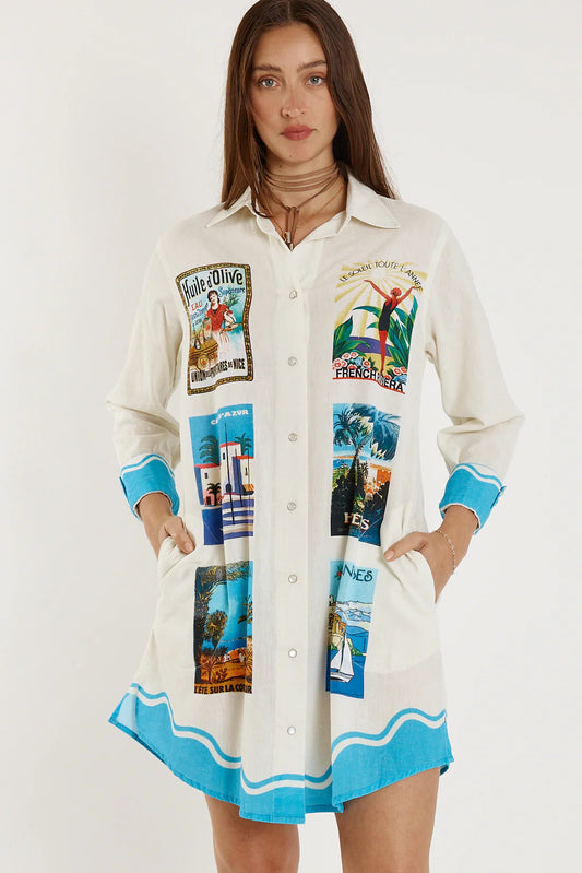 Corsica Shirtmaker Print