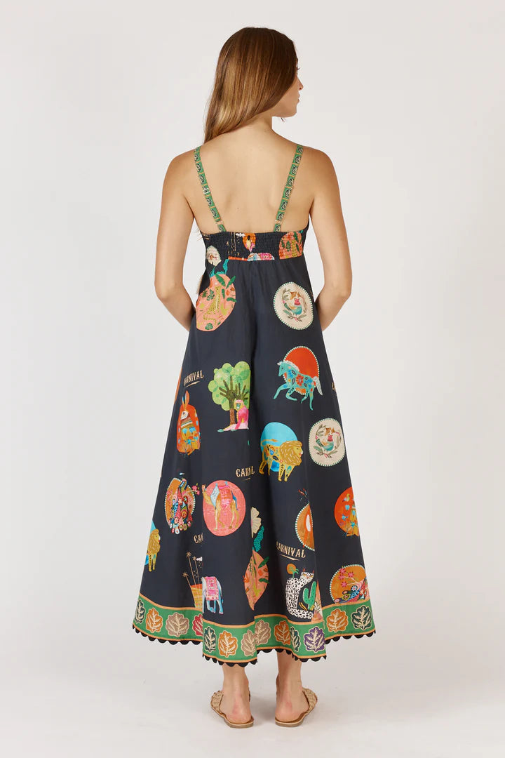 Down Under Sundress Black