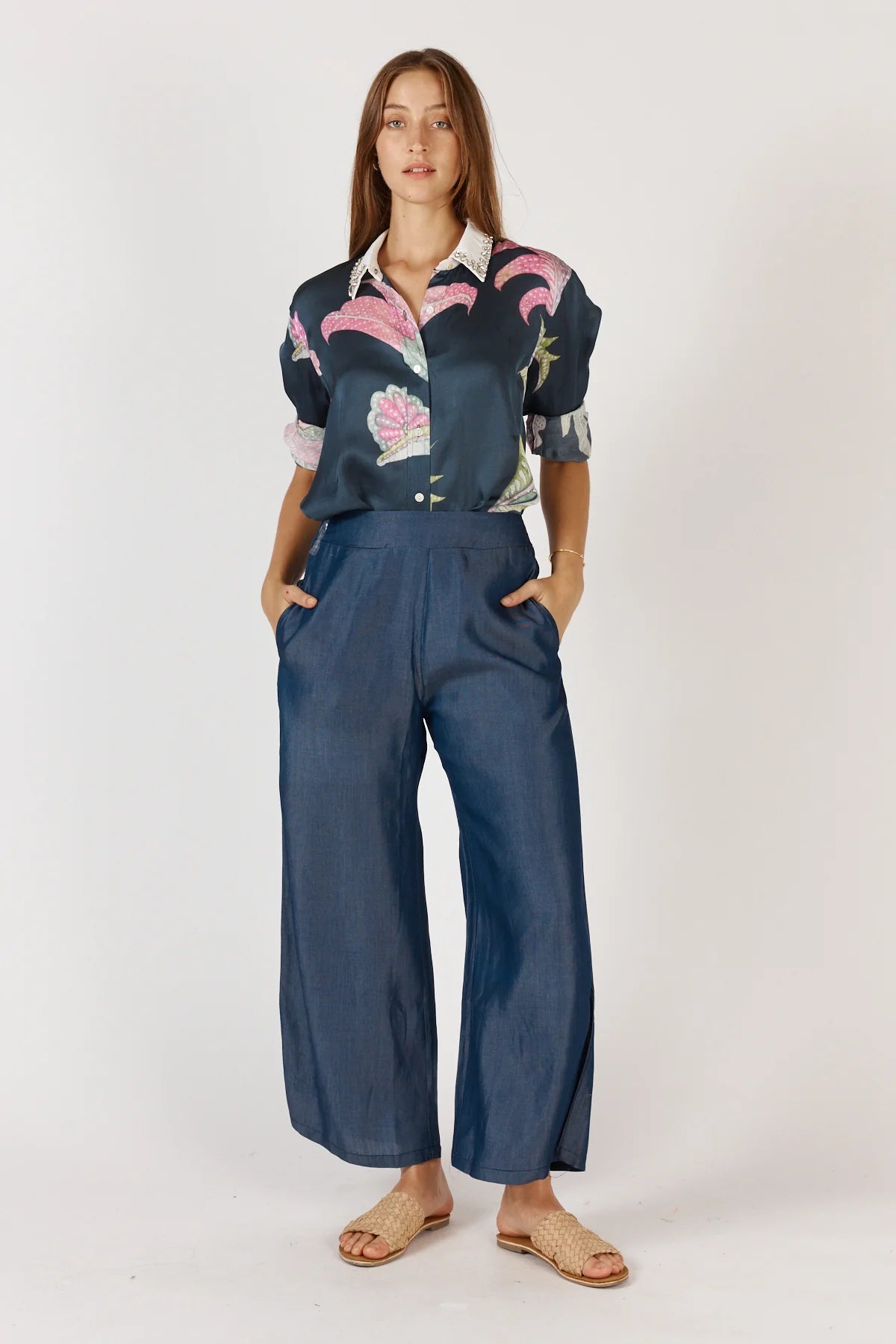 Ubud Shirt Navy