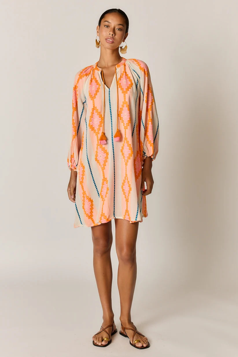 Zeinert Tunic Dress Orange