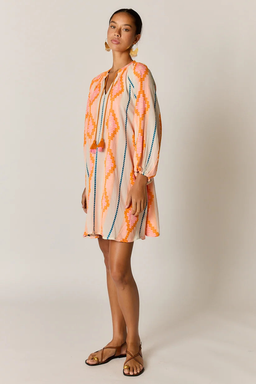Zeinert Tunic Dress Orange