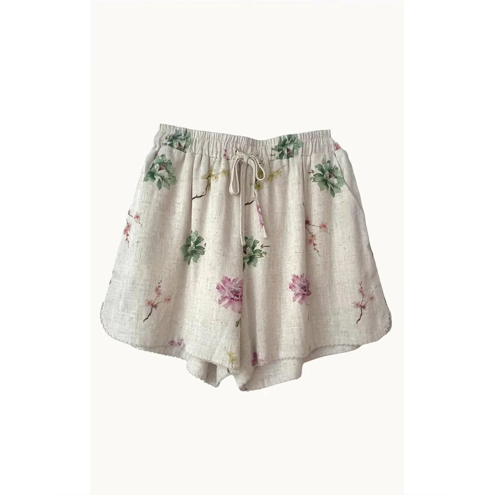 Bloom Shorts Print
