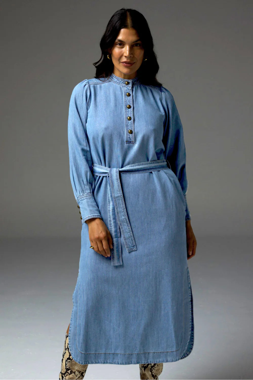 Zoe Kratzmann Snapshot Dress Light Wash Denim