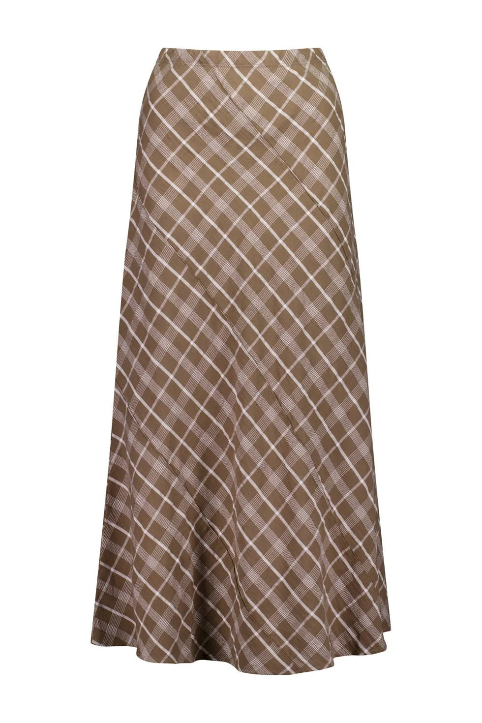 Checkmate Skirt Cocoa
