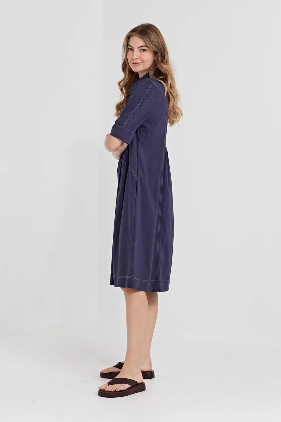 Acrobat Rosie Dress Denim Marle