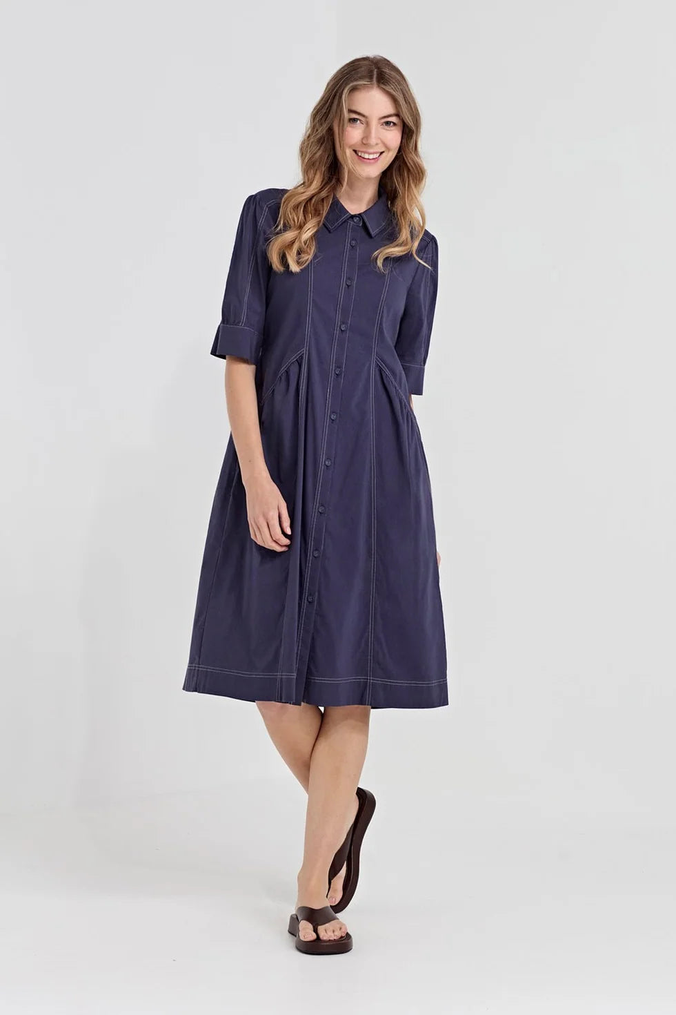 Acrobat Rosie Dress Denim Marle