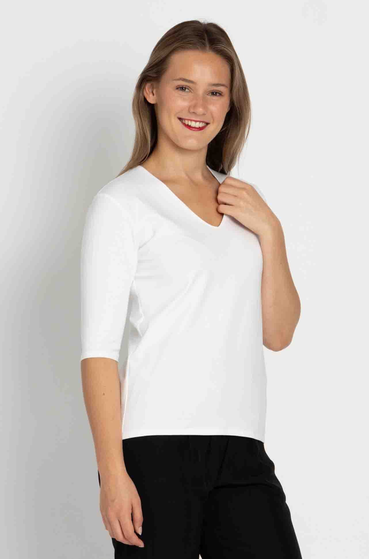 Elbow Top White