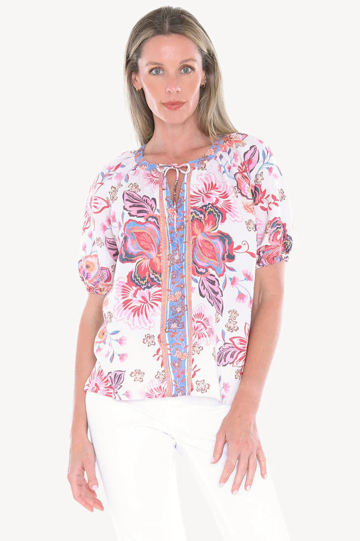 Sweet Iris Top Multi