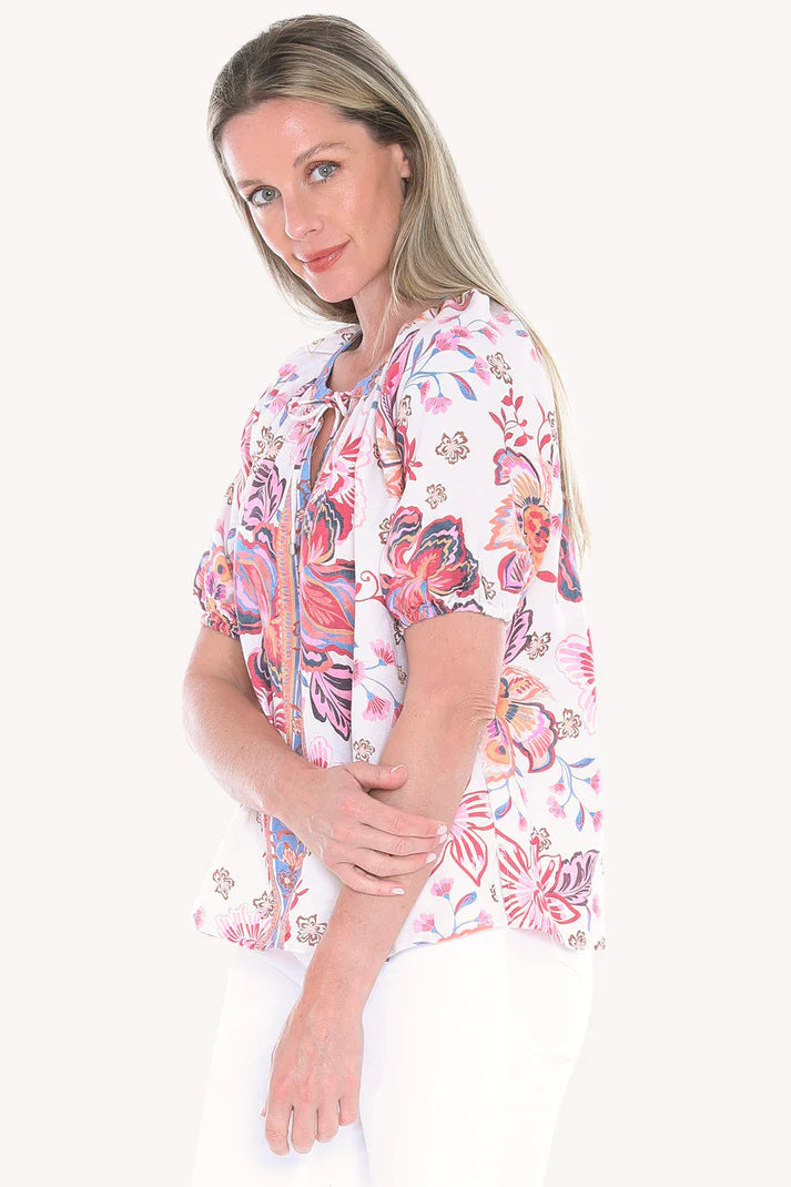 Sweet Iris Top Multi