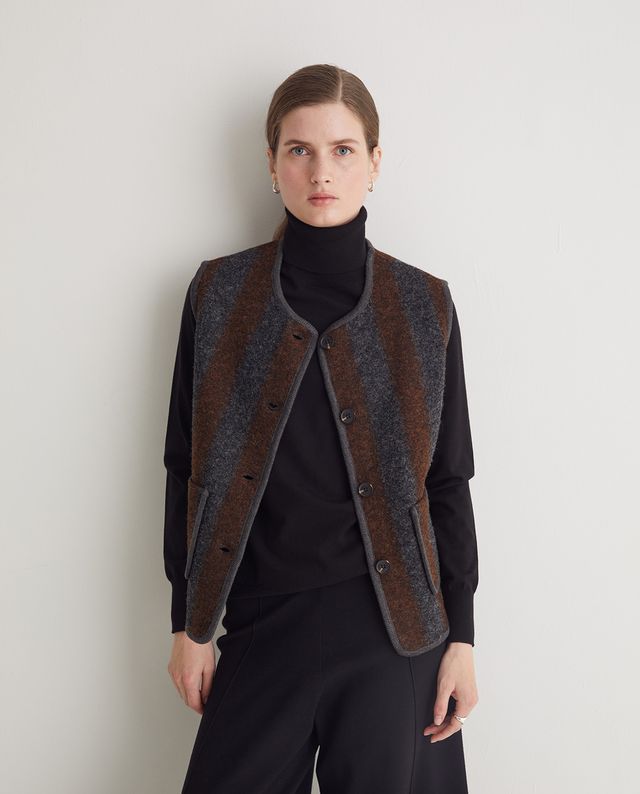 Vest Boiled Wool
